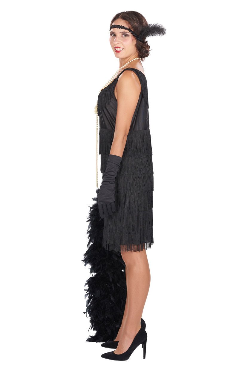 1920s Black Flapper Costume - Simply Fancy Dress