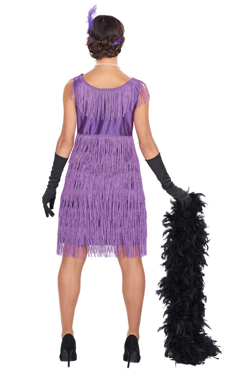1920s Purple Flapper Costume - Simply Fancy Dress