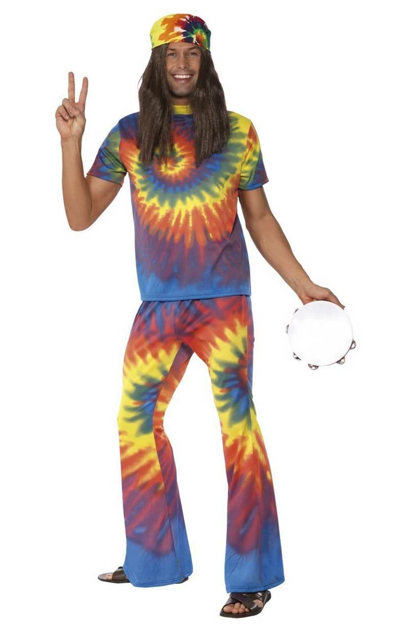 60s Tie Dye Hippie Costume - Simply Fancy Dress