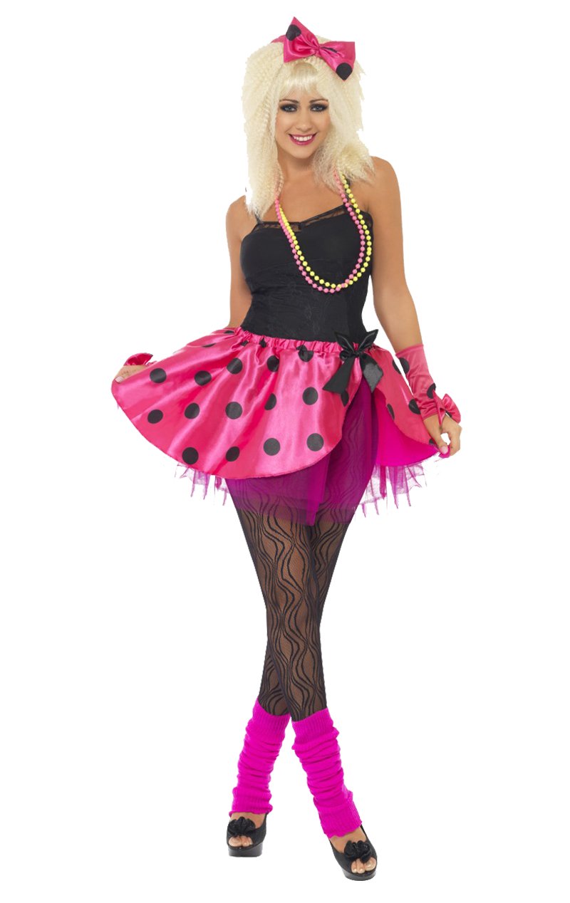 80s Tutu Instant Kit Costume - Simply Fancy Dress