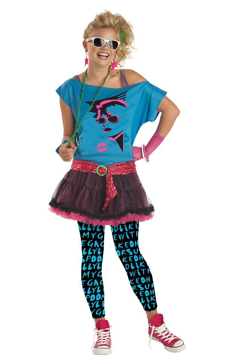 80s Valley Girl Teen Costume - Simply Fancy Dress