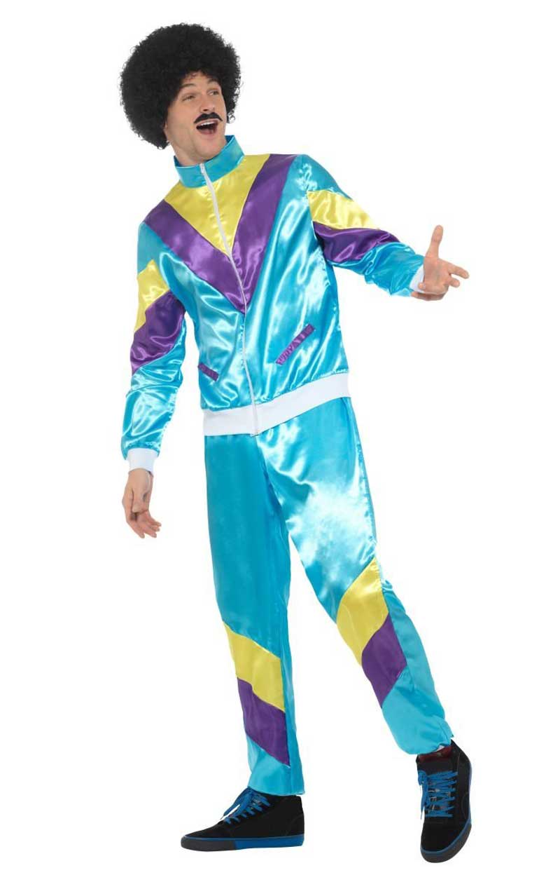 Adult 80s Shell Suit Costume - Simply Fancy Dress