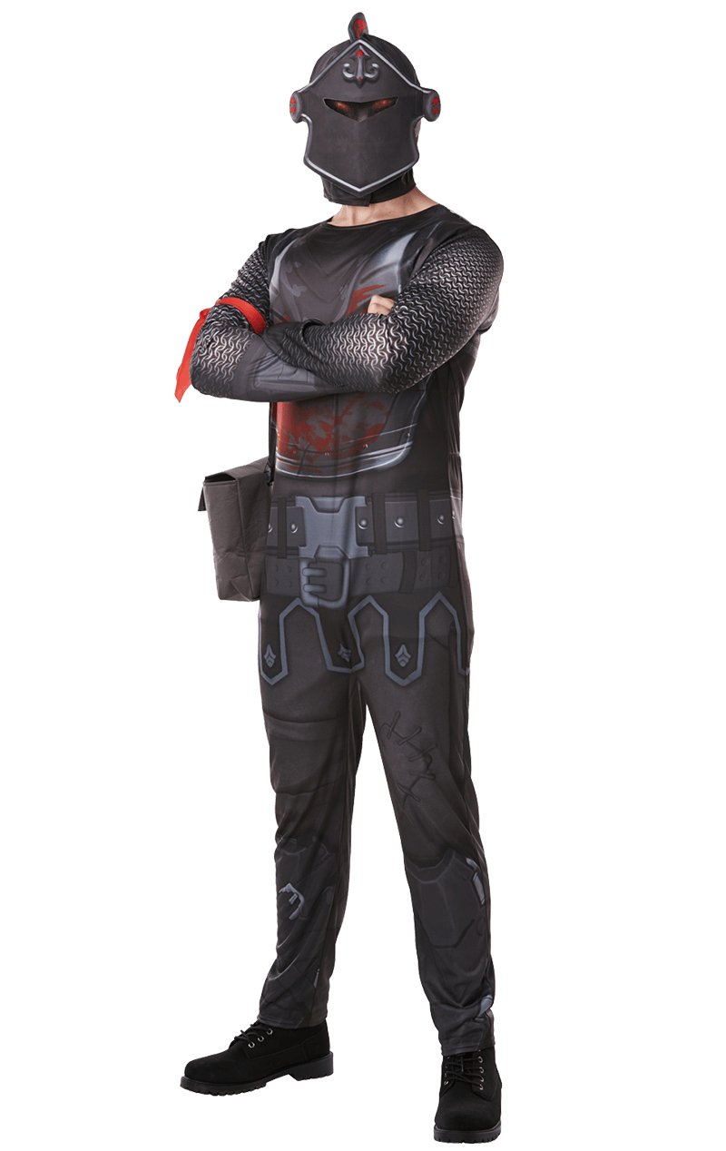 Adult Black Knight Costume - Simply Fancy Dress