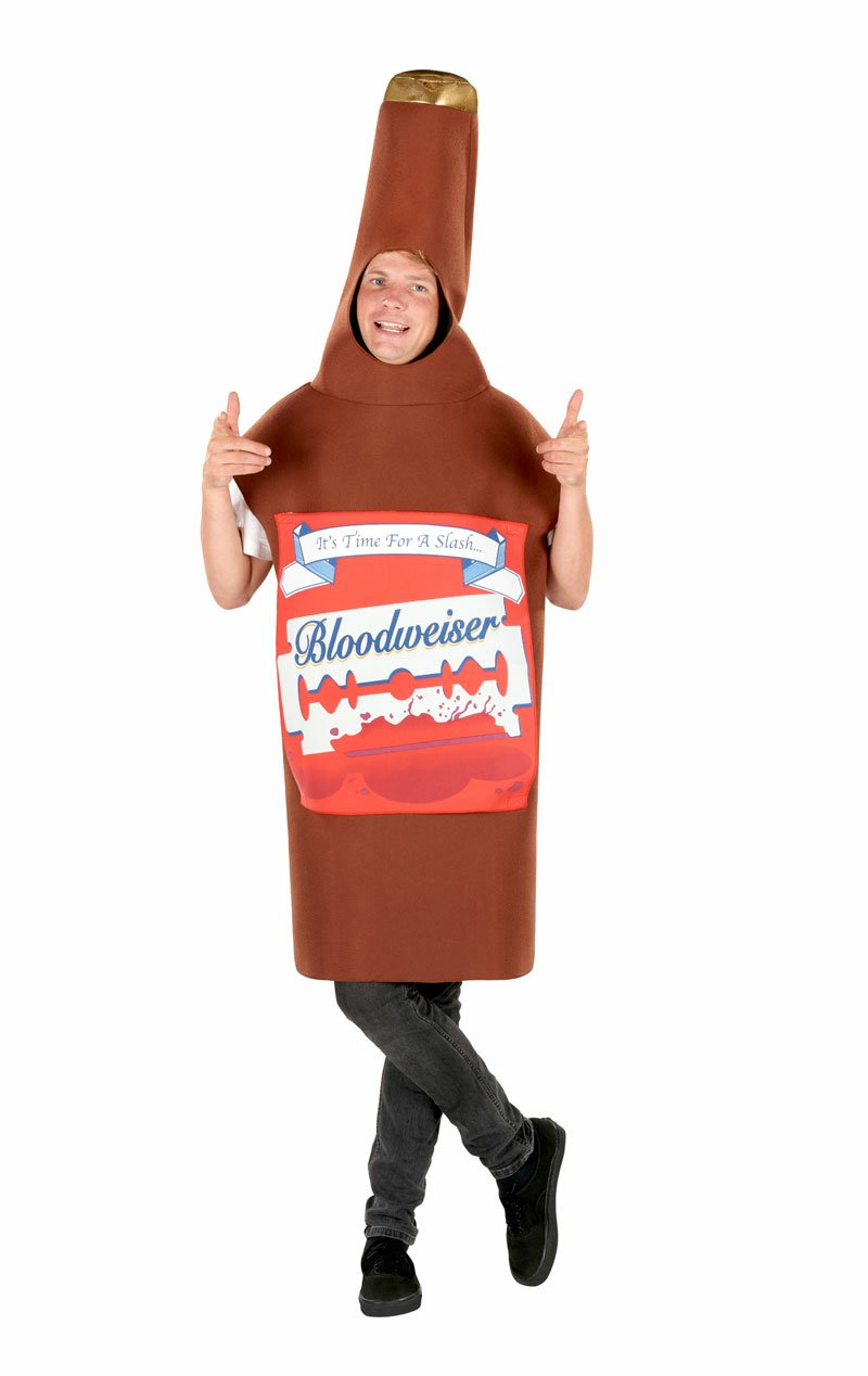 Adult Bloodwiser Beer Bottle Costume - Simply Fancy Dress