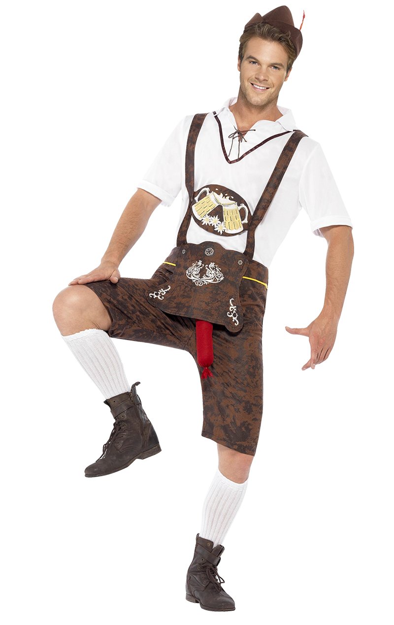 Adult Brad Wurst Costume - Simply Fancy Dress