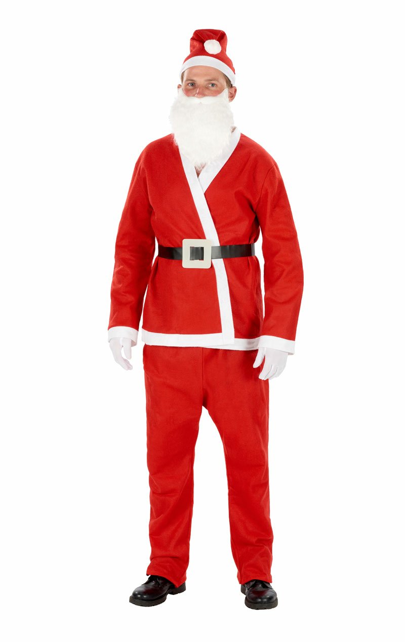 Adult Budget Santa Costume - Simply Fancy Dress