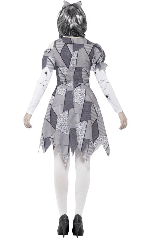 Adult Damaged Doll Halloween Costume - Simply Fancy Dress