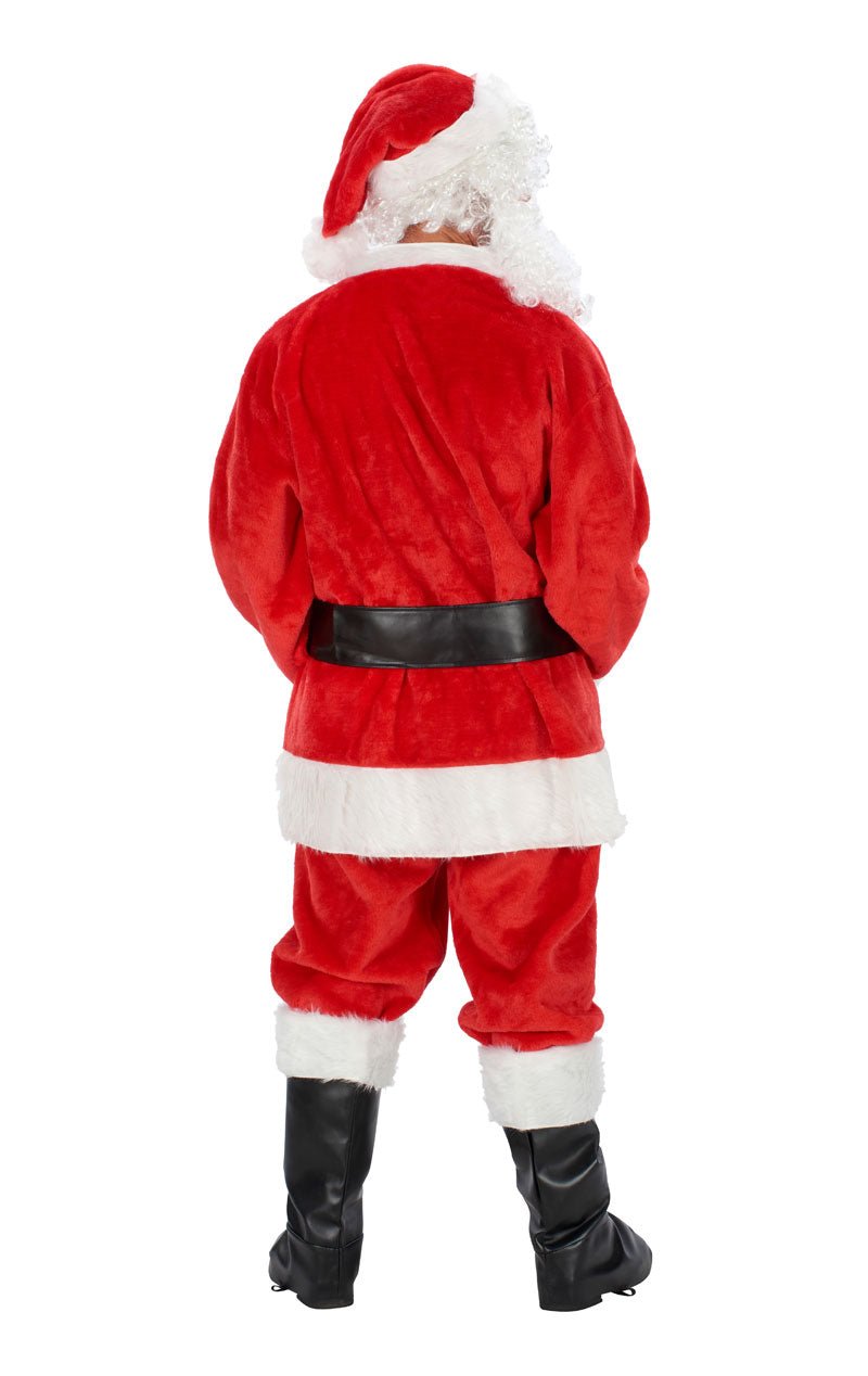 Adult Deluxe Plush Santa Costume - Simply Fancy Dress