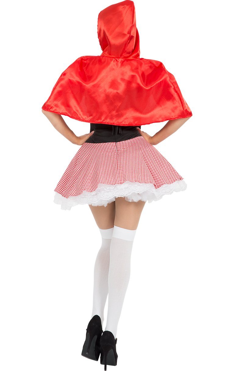 Adult Deluxe Red Riding Hood Costume - Simply Fancy Dress