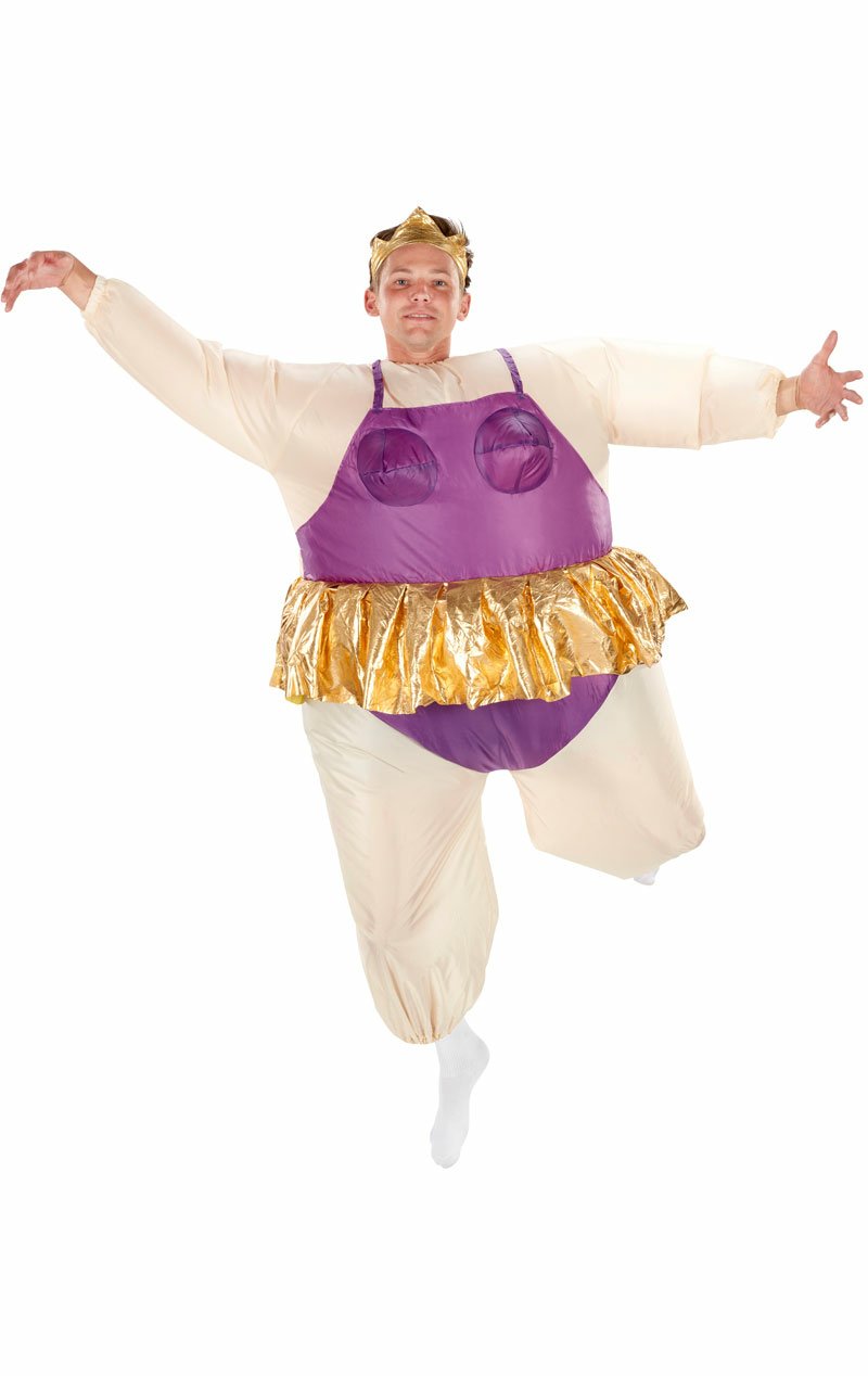 Adult Inflatable Ballerina Costume - Simply Fancy Dress