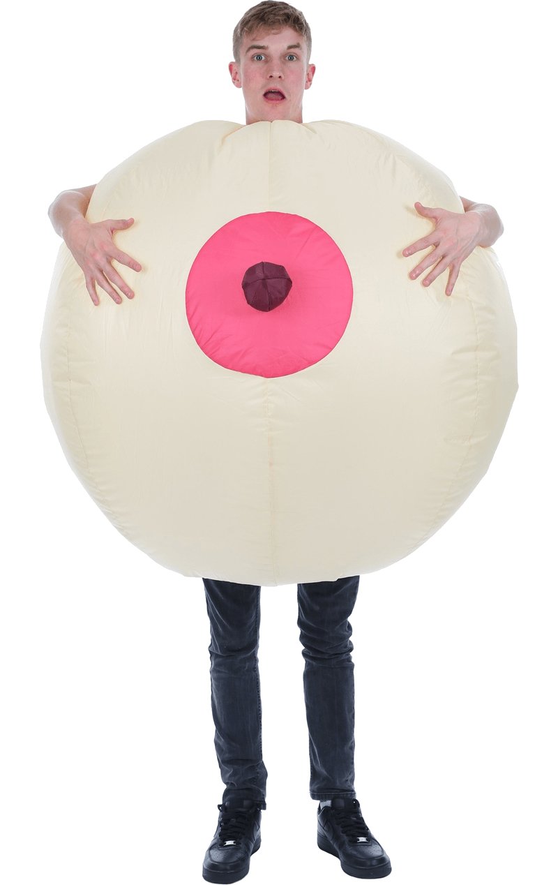 Adult Inflatable Big Tit Costume - Simply Fancy Dress