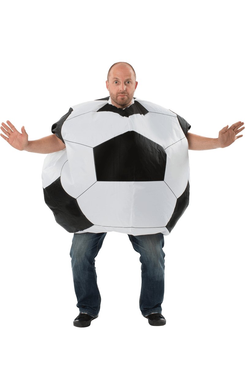 Adult Inflatable Football Costume - Simply Fancy Dress