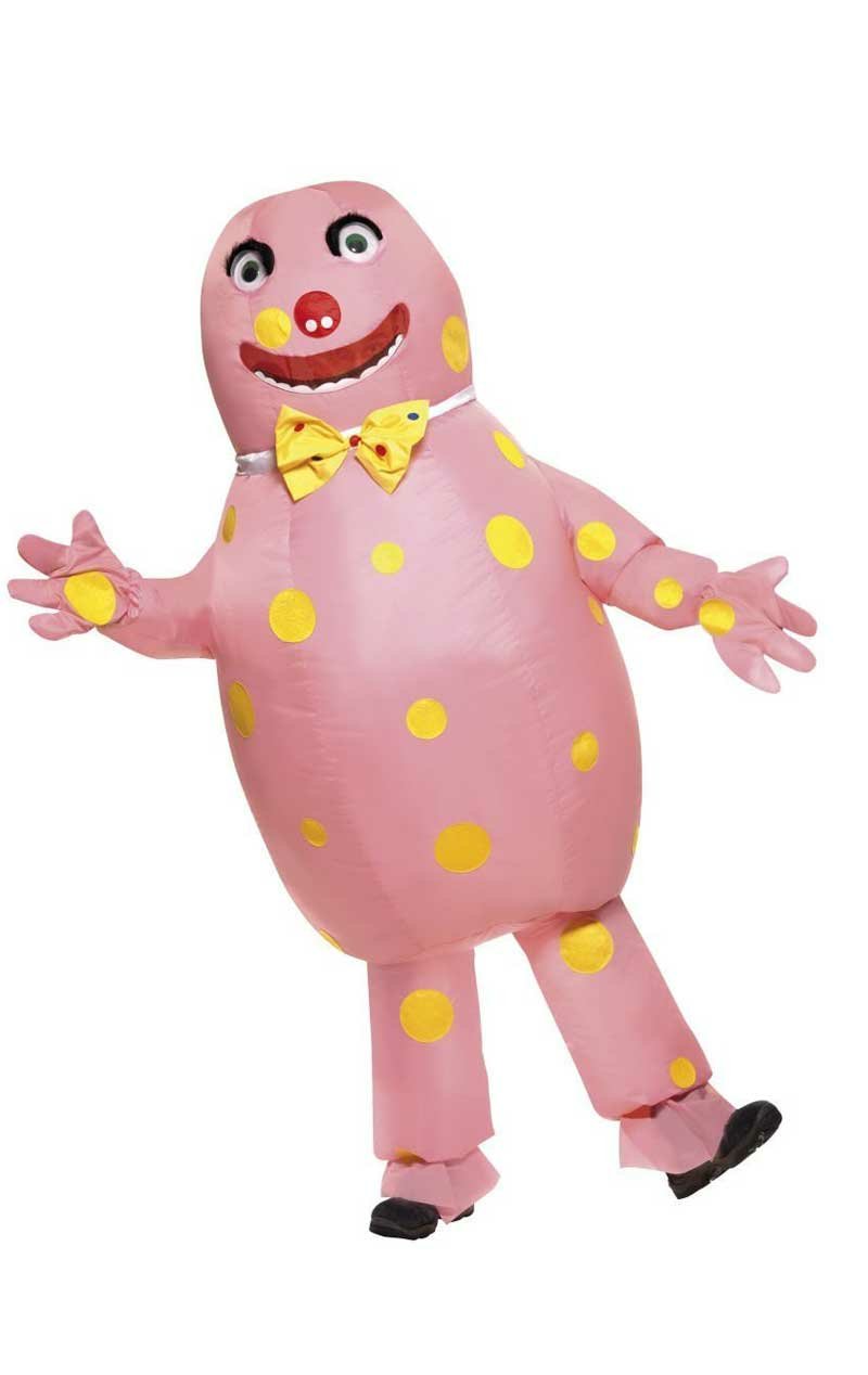 Adult Inflatable Mr Blobby Costume - Simply Fancy Dress