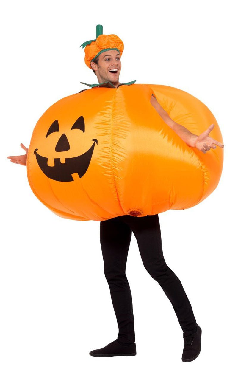 Adult Inflatable Pumpkin Halloween Costume - Simply Fancy Dress