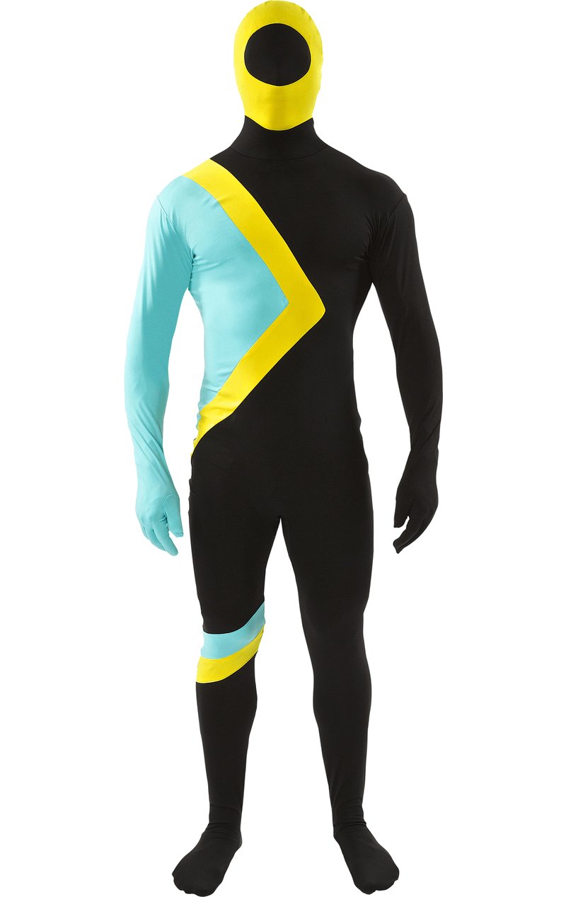 Adult Jamaican Bobsleigh Skinsuit - Simply Fancy Dress