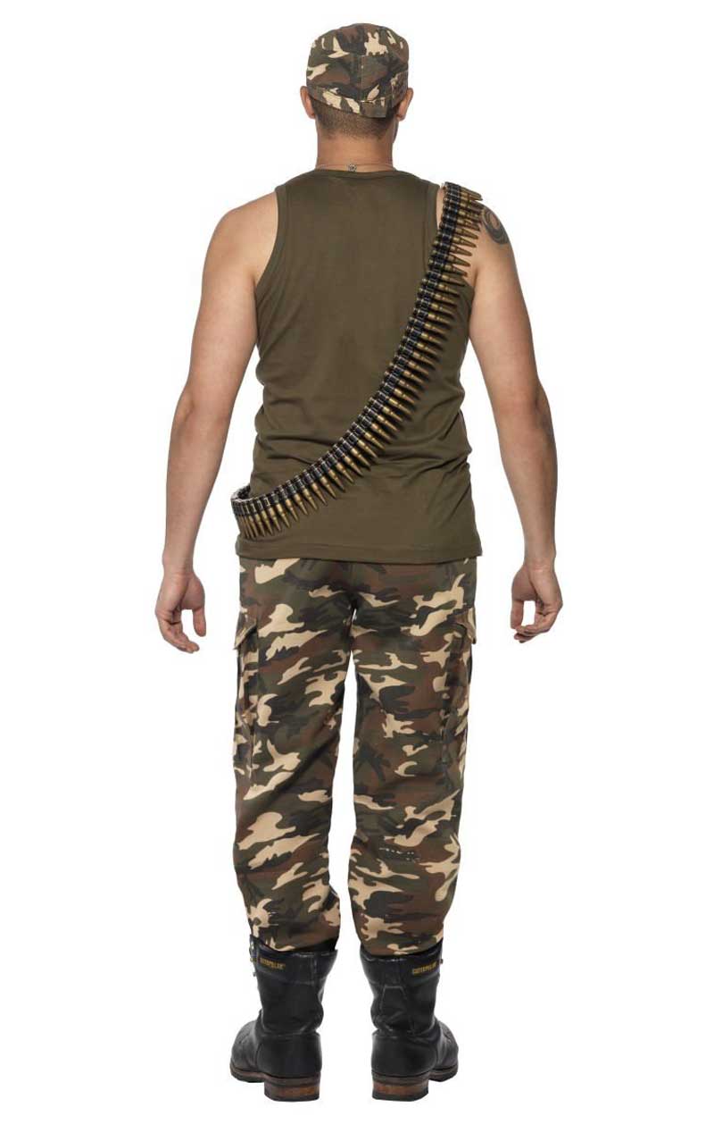 Adult Khaki Camo Costume - Simply Fancy Dress