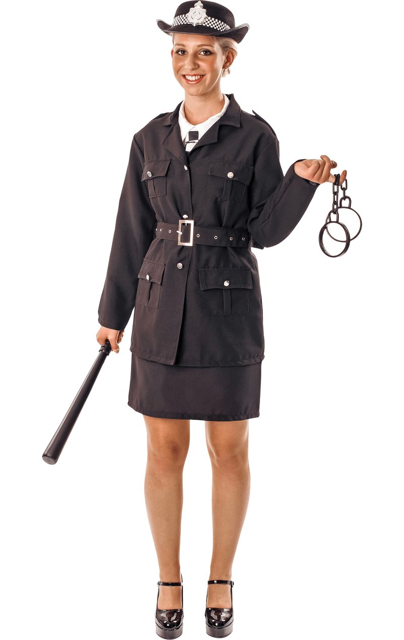 Adult Ladies Police Costume - Simply Fancy Dress