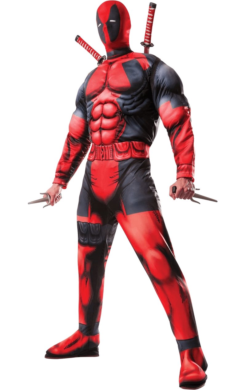 Adult Marvel Deadpool Costume - Simply Fancy Dress