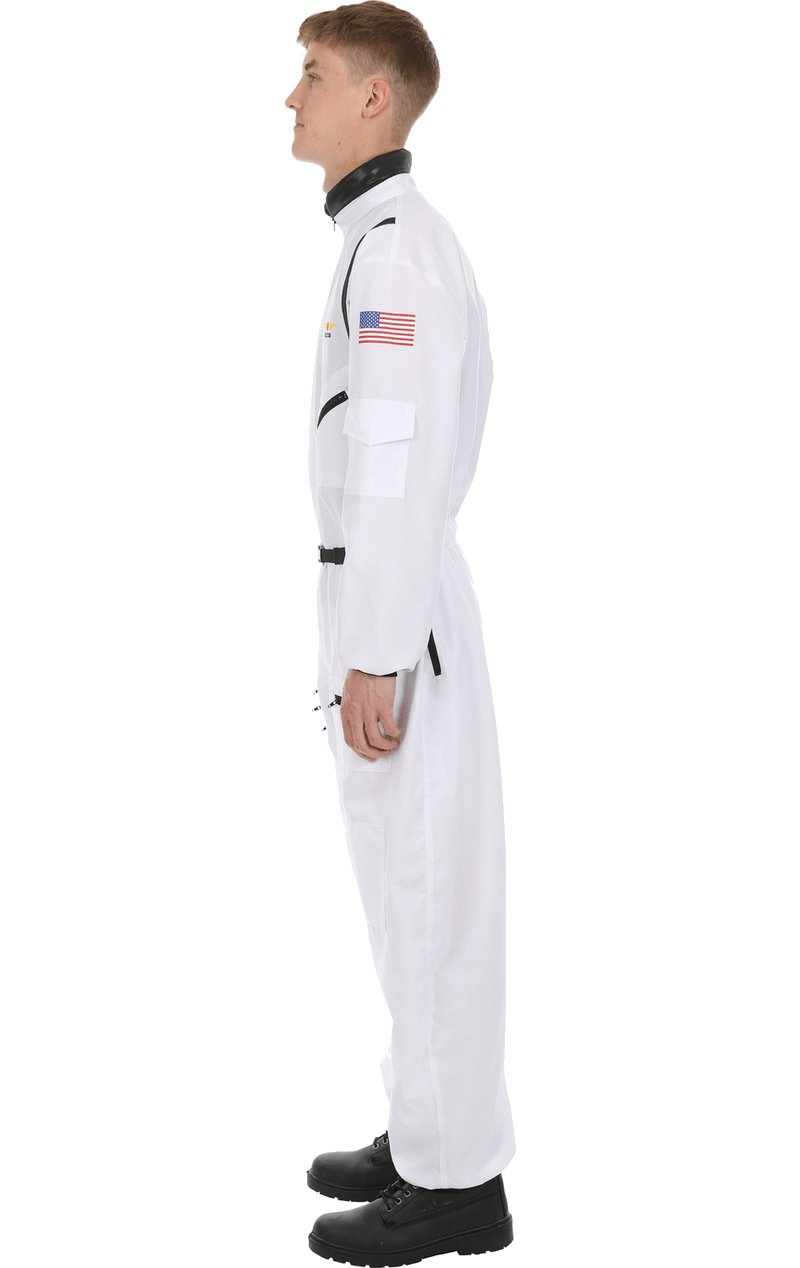 Adult Men's White Astronaut Costume - Simply Fancy Dress