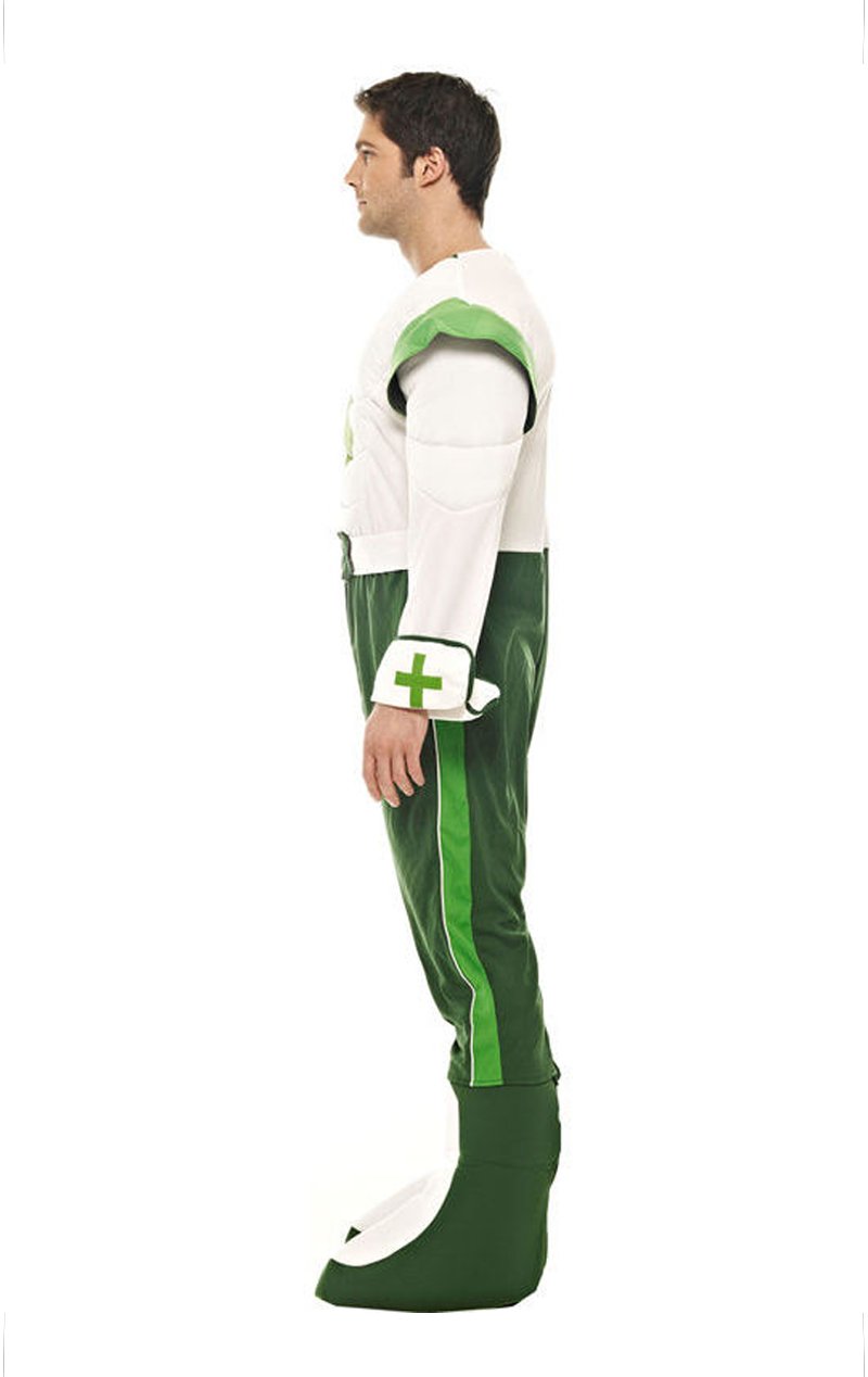 Adult Official Green Cross Code Man Costume - Simply Fancy Dress