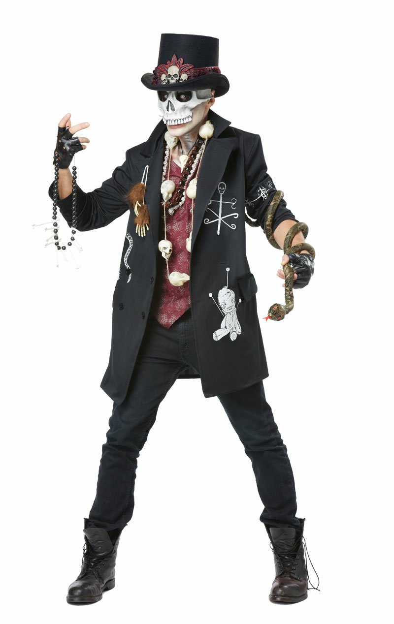 Adult Plus Size Voodoo Dude Costume - Simply Fancy Dress