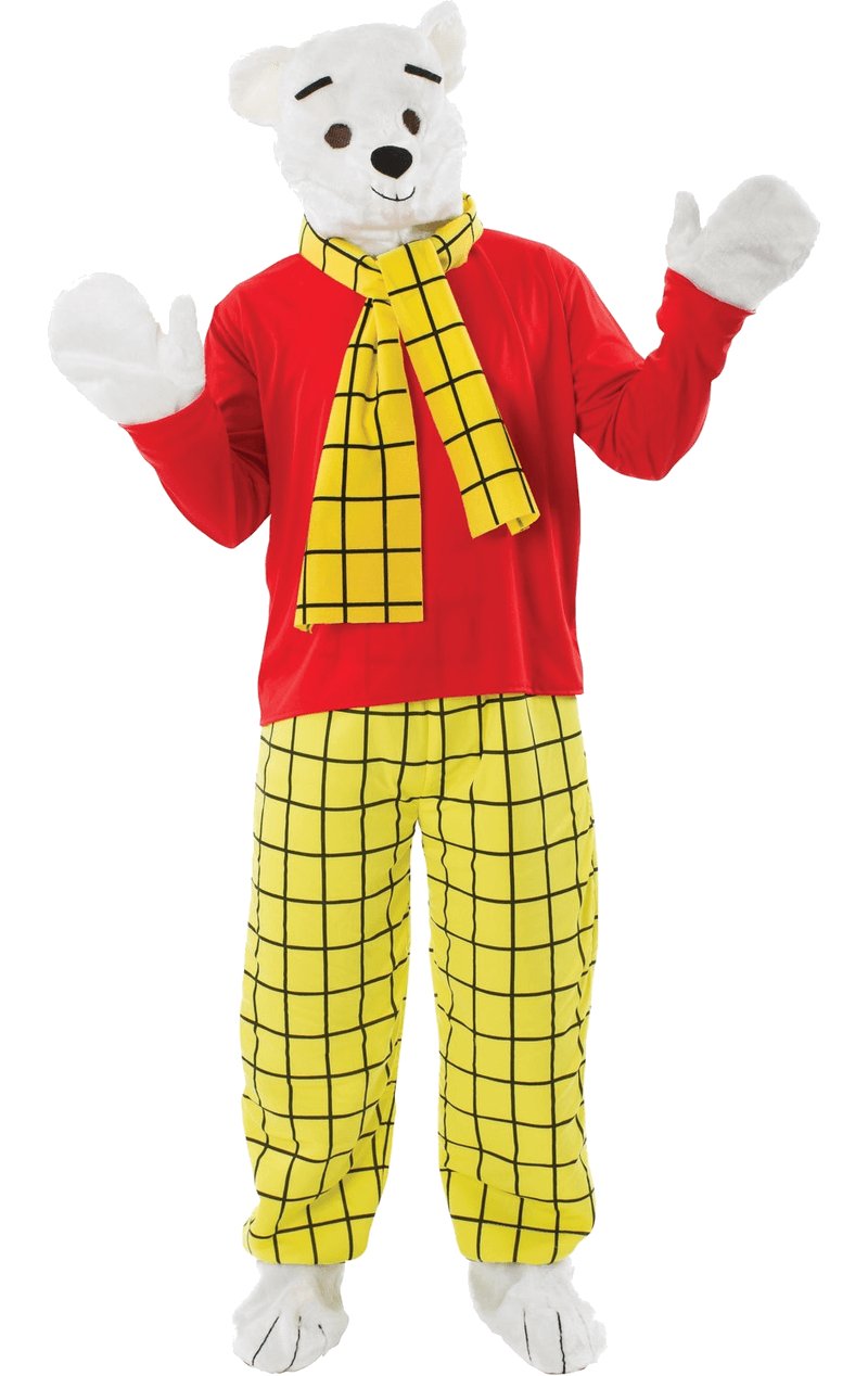 Adult Rupert Bear Costume - Simply Fancy Dress