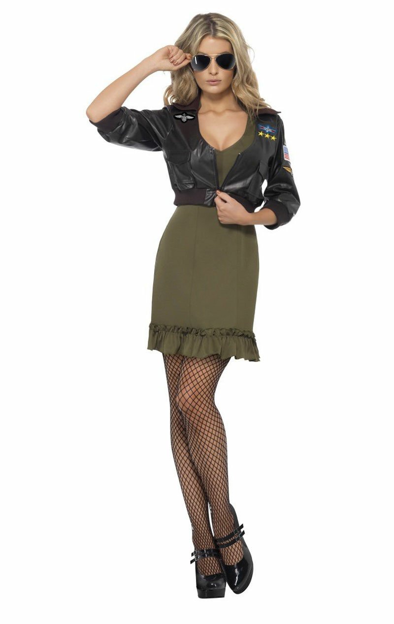 Adult Top Gun Dress Costume - Simply Fancy Dress