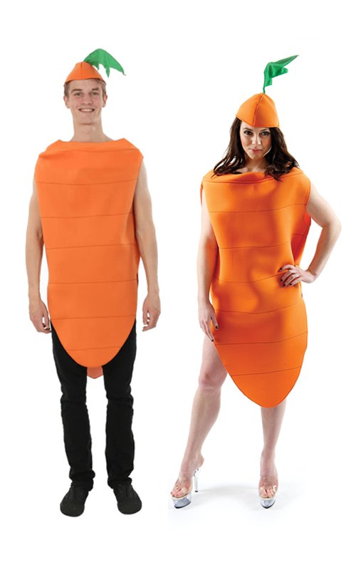 Adult Unisex Carrot Costume - Simply Fancy Dress