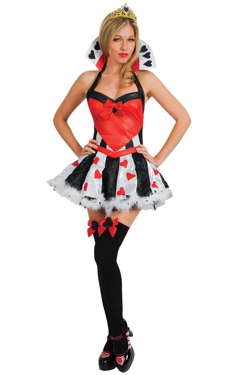 Adults Sultry Queen of Hearts Costume - Simply Fancy Dress