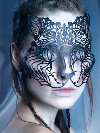 Bastet Face Lace - Simply Fancy Dress