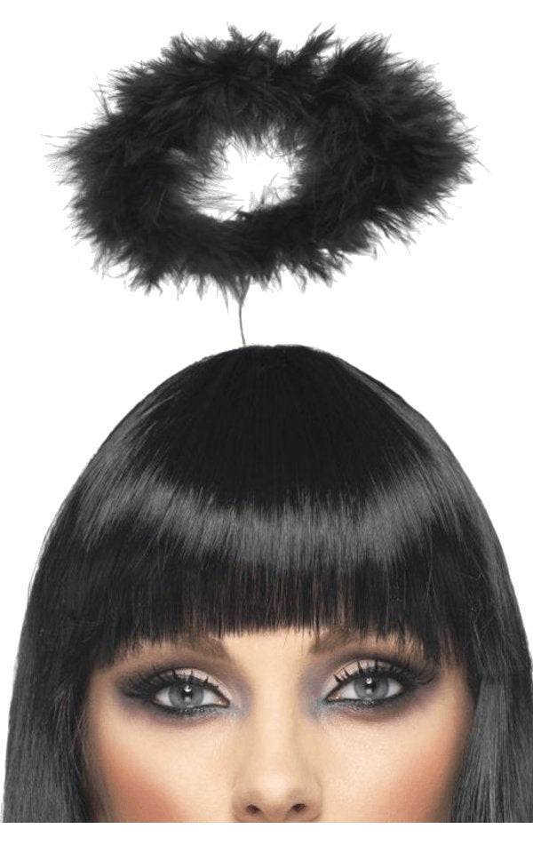 Black Angel Halo Accessory - Simply Fancy Dress