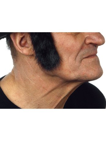 Black Sideburns - Simply Fancy Dress