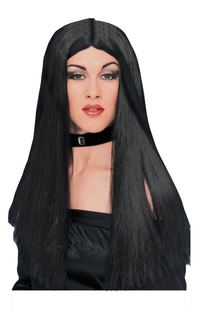 Black Witch Wig - Simply Fancy Dress