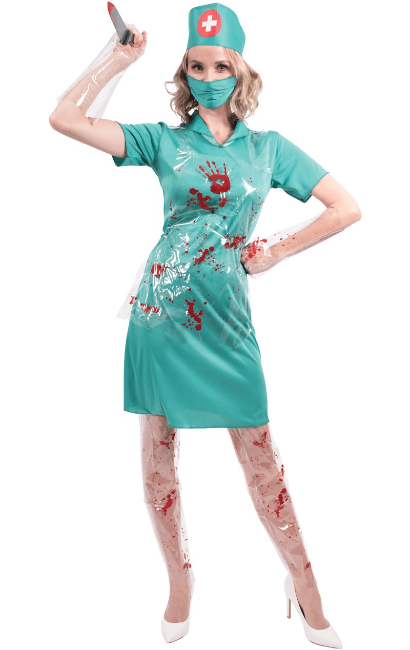 Bloody Nurse Halloween Costume - Simply Fancy Dress