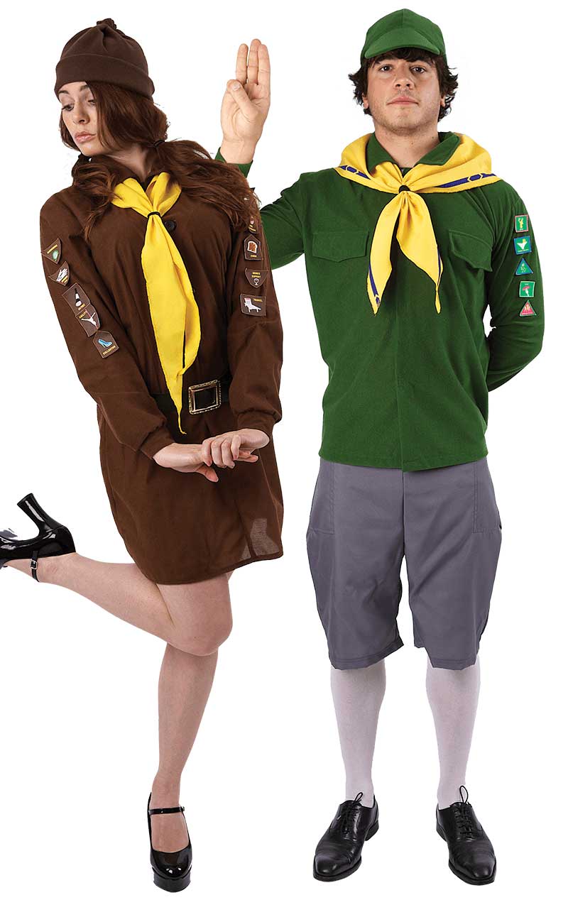 Brownie & Scout Couples Costume - Simply Fancy Dress
