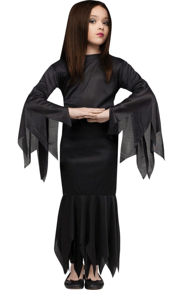 Child Morticia Costume - Simply Fancy Dress