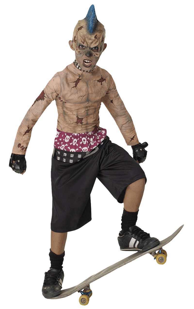 Child Skate Punk Zombie Costume - Simply Fancy Dress