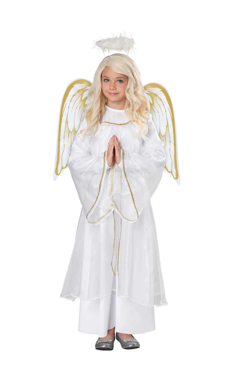 Child Unisex Holiday Angel Costume - Simply Fancy Dress