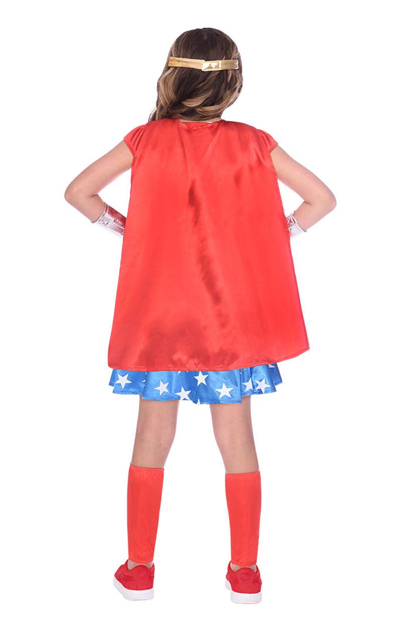 Childrens Classic Wonder Woman Costume - Simply Fancy Dress