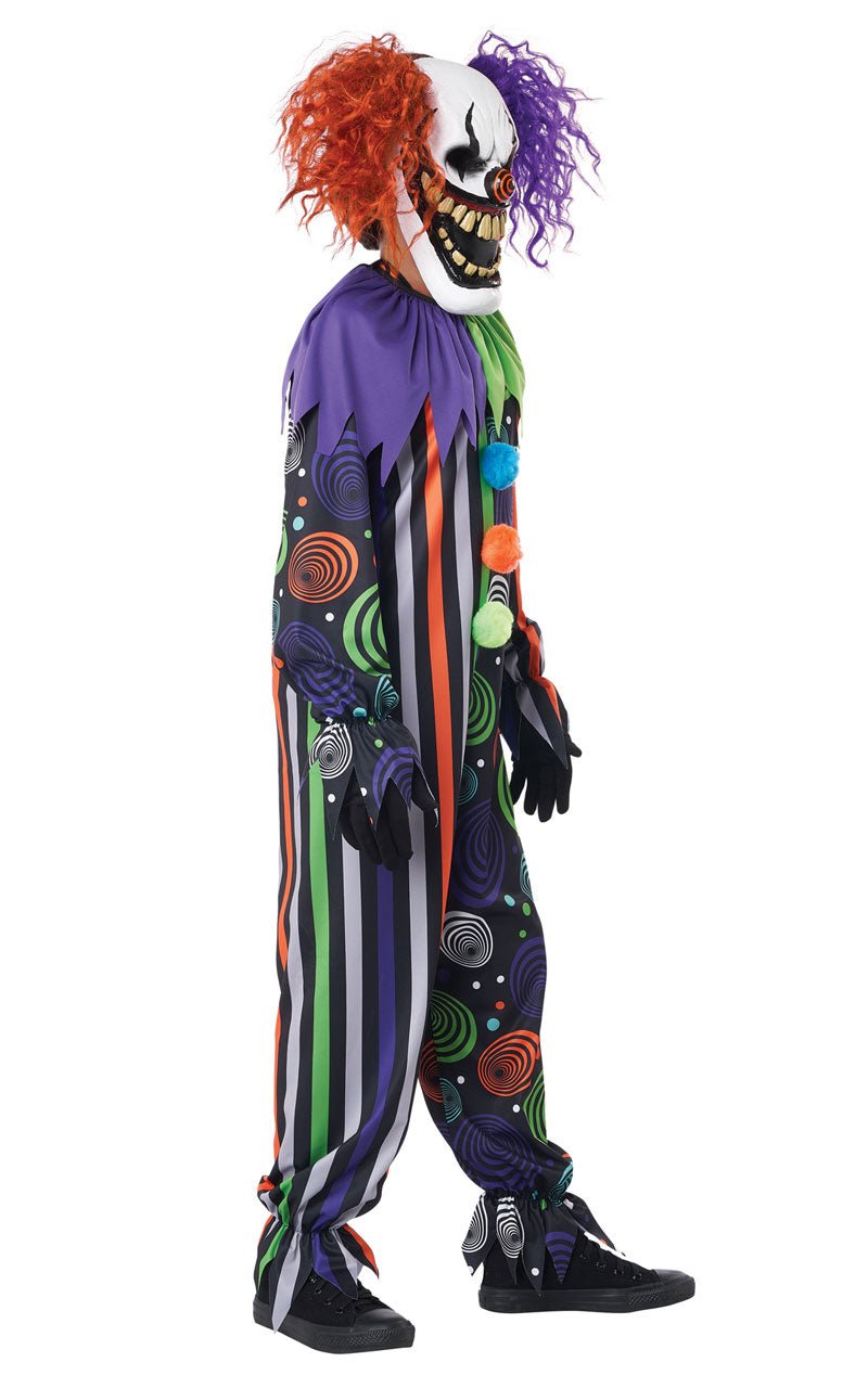 Childrens Funhouse Fiend Clown Costume - Simply Fancy Dress