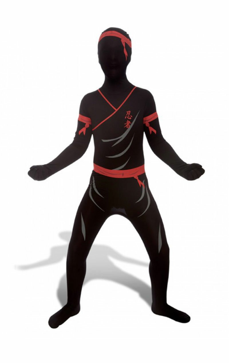 Childrens Ninja Morphsuit       - Simply Fancy Dress