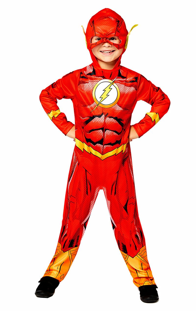 Childrens The Flash Sustainable Costume - Simply Fancy Dress