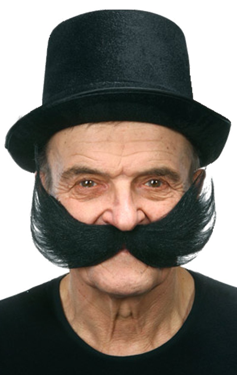 Czar Black Moustache - Simply Fancy Dress