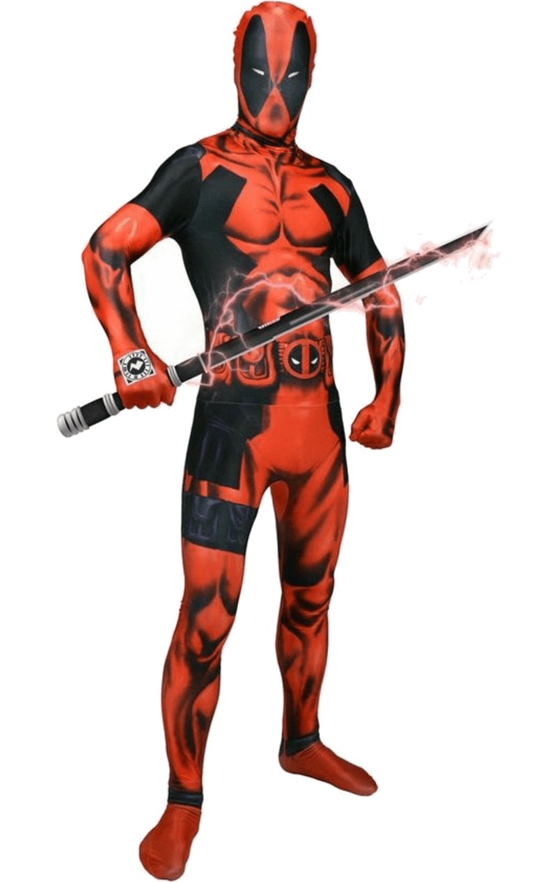 Deadpool Zappar Morphsuit Costume - Simply Fancy Dress