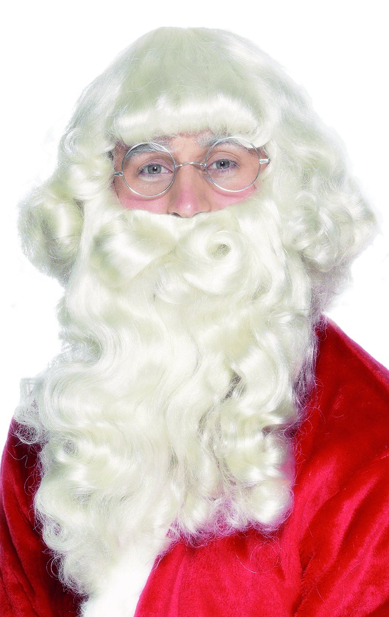 Deluxe Santa White Beard - Simply Fancy Dress