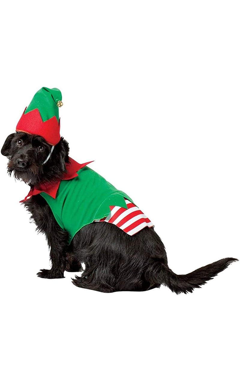 Elf Dog Costume - Simply Fancy Dress