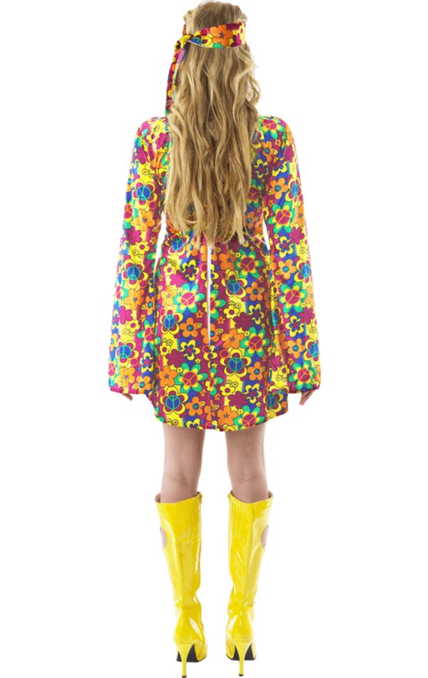 Female Hippy Costume - Simply Fancy Dress