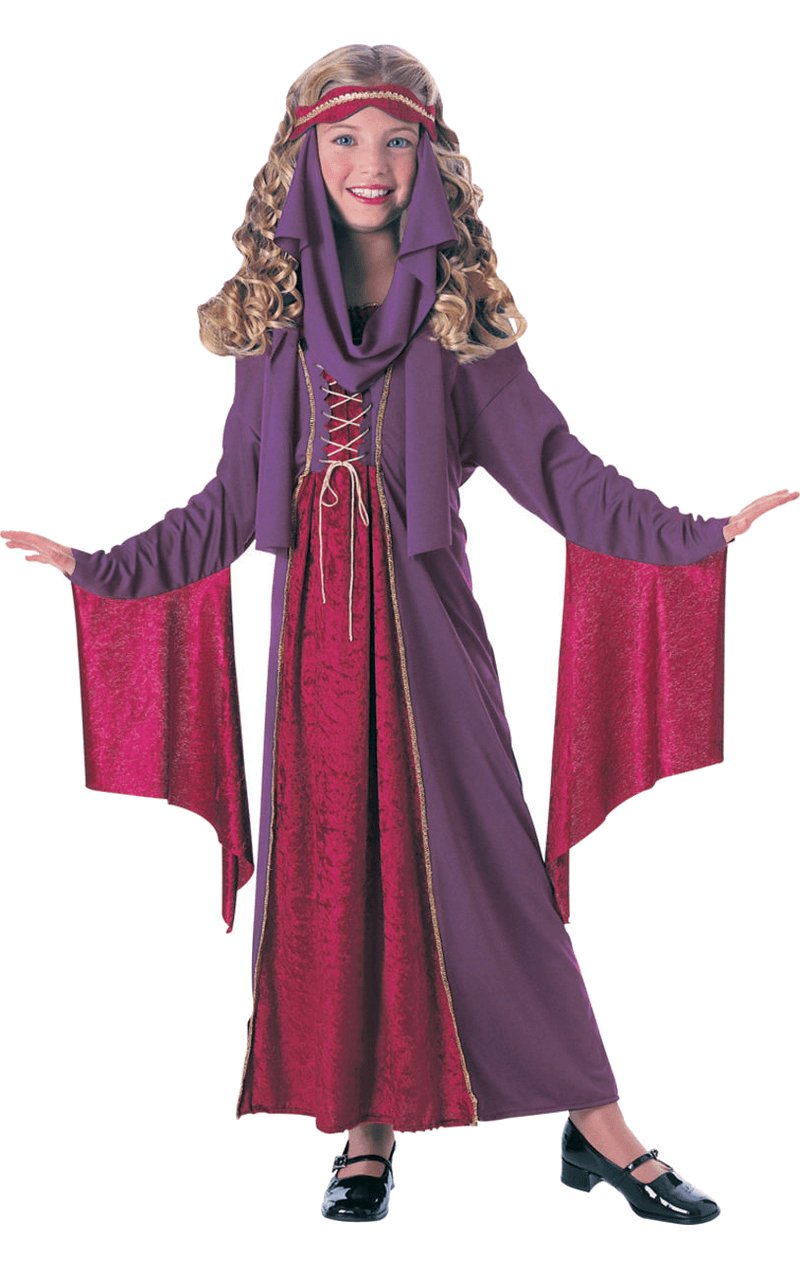 Girls Renaissance Dress Costume - Simply Fancy Dress