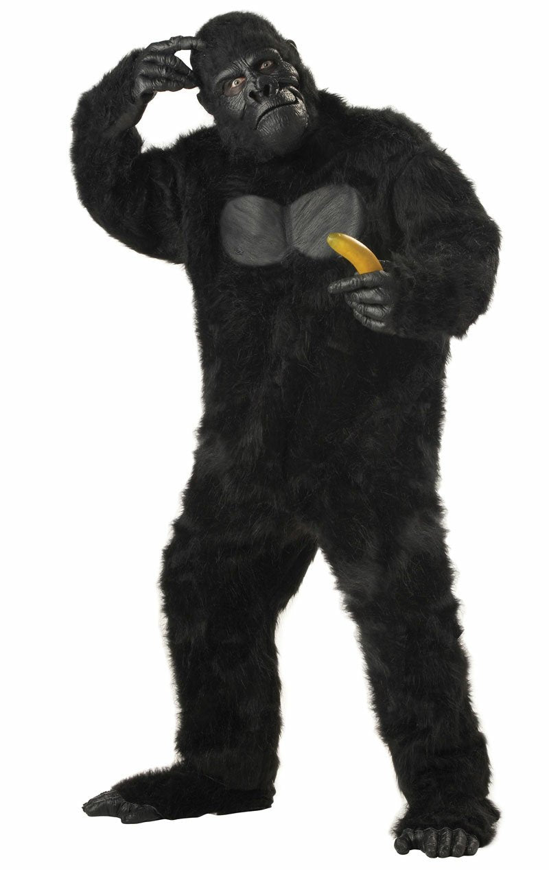 Gorilla Costume (Deluxe) - Simply Fancy Dress