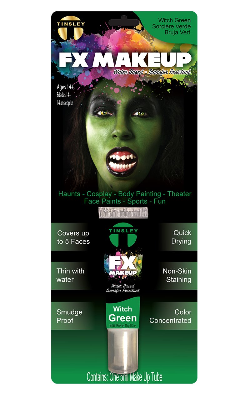 Green FX Face Paint - Simply Fancy Dress